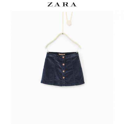 Jupe enfant ZARA en velours côtelé - Ref 2053779