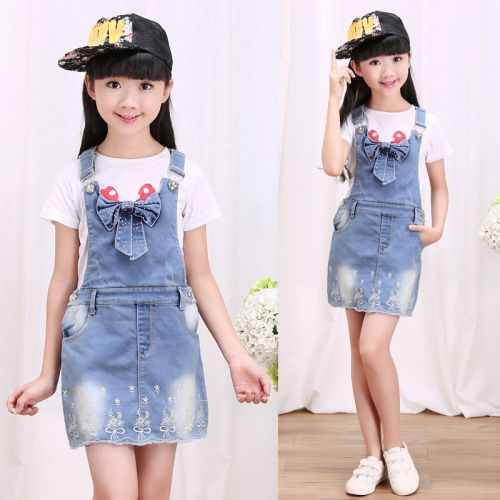 Jupe fillette en toile - Ref 2048186