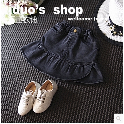 Jupe fillette en toile - Ref 2048576