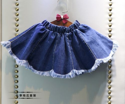 Jupe fillette en toile - Ref 2048718