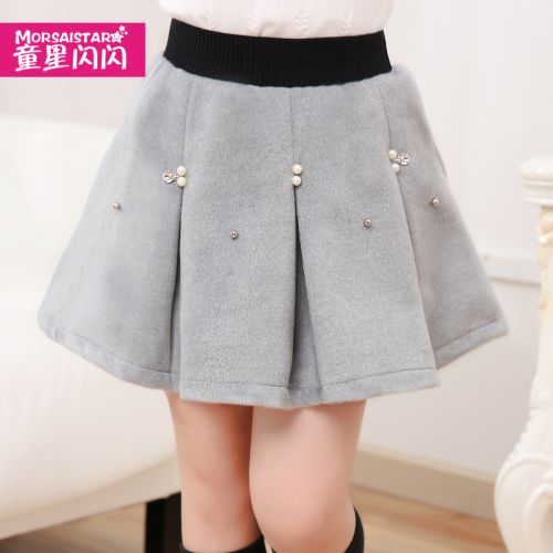 Jupe fillette MORSAISTAR en mélange - Ref 2048905