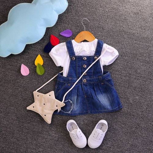 Jupe fillette en toile - Ref 2049088