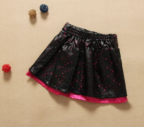 Jupe fillette en cuir - Ref 2049206