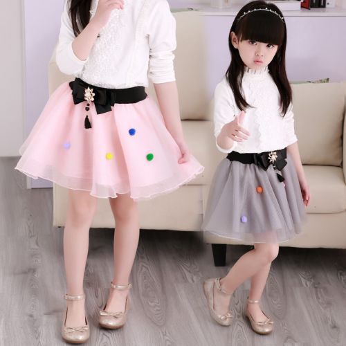 Jupe fillette en Toile de coton - Ref 2049339
