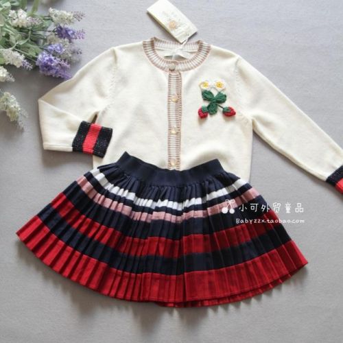 Jupe fillette en Toile de coton - Ref 2049679