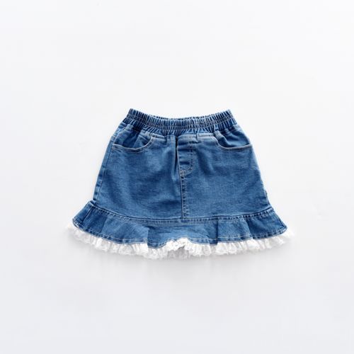 Jupe fillette en toile - Ref 2049812