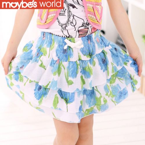 Jupe fillette MAYBES WORLD en polyester - Ref 2049898