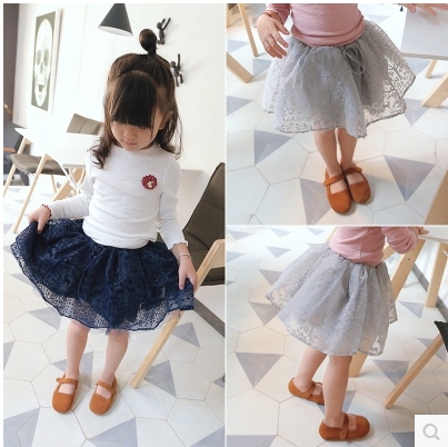 Jupe fillette en mélange - Ref 2050057