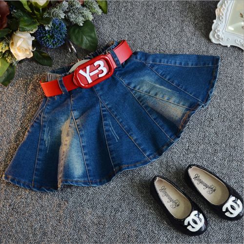 Jupe fillette en toile - Ref 2050094