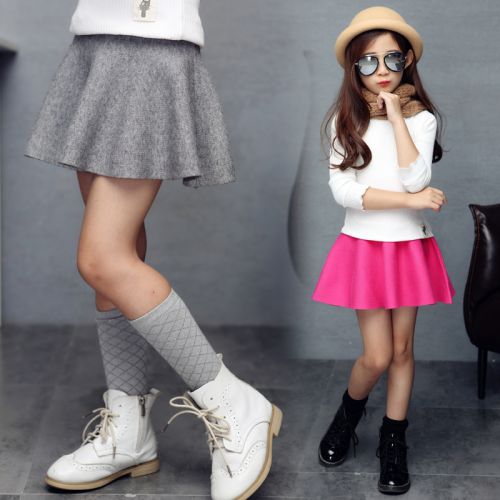 Jupe fillette en coton - Ref 2050102