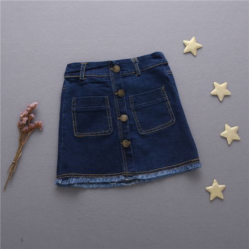 Jupe fillette en toile - Ref 2050214