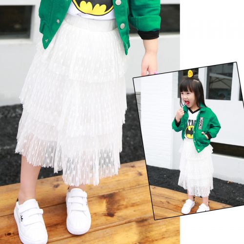 Jupe fillette en mélange - Ref 2050237