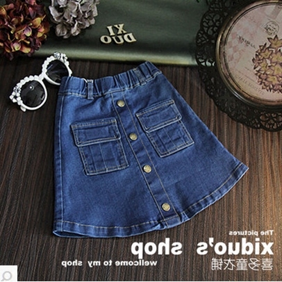 Jupe fillette en mélange - Ref 2050384