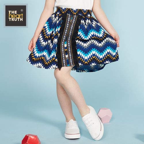 Jupe fillette THE HEART TRUTH en mousseline de soie - Ref 2050678