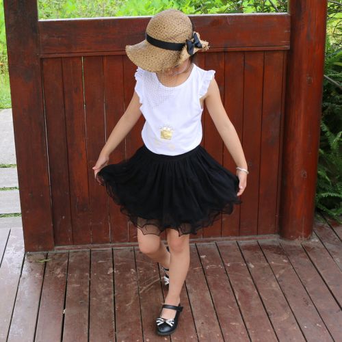 Jupe fillette en Toile de coton - Ref 2050737