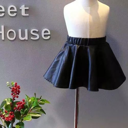 Jupe fillette en cuir - Ref 2050799