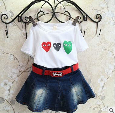 Jupe fillette en toile - Ref 2050933