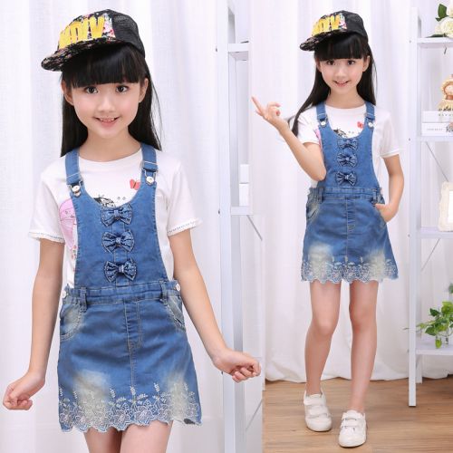 Jupe fillette en toile - Ref 2051077