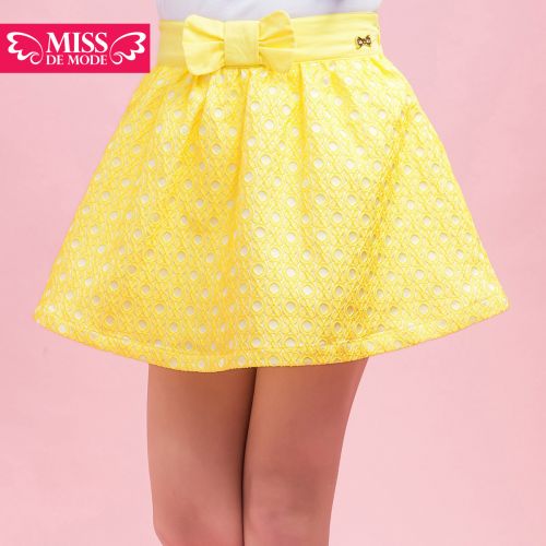 Jupe fillette MISS DE MODE en polyester - Ref 2051128