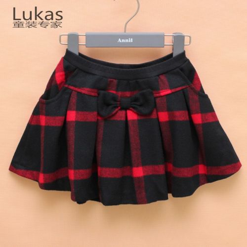 Jupe fillette ANNIL en laine - Ref 2051297