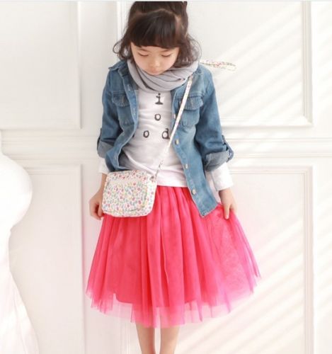 Jupe fillette en mélange - Ref 2051392