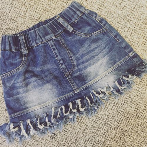 Jupe fillette en toile - Ref 2051499