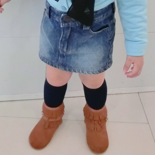 Jupe fillette 7BAOBABY en toile - Ref 2051666