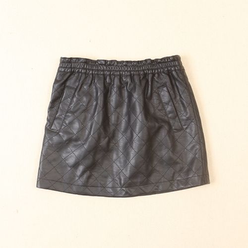Jupe fillette en cuir - Ref 2052034