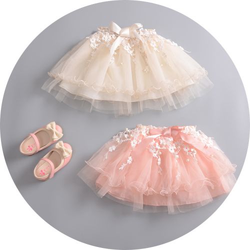 Jupe pour fille en mousseline de soie - Ref 2048645