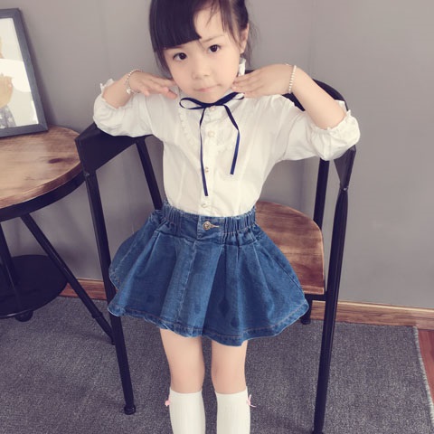 Jupe pour fille en toile - Ref 2049035