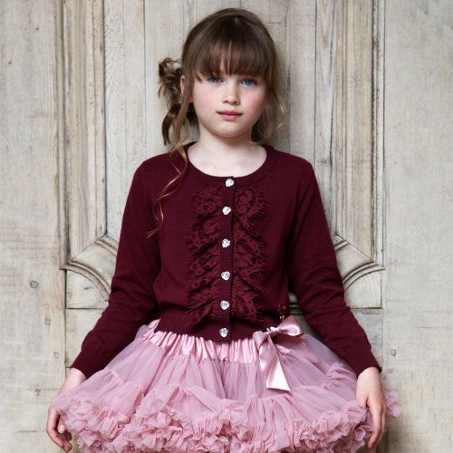 Jupe pour fille DOLLY en mousseline de soie - Ref 2049067