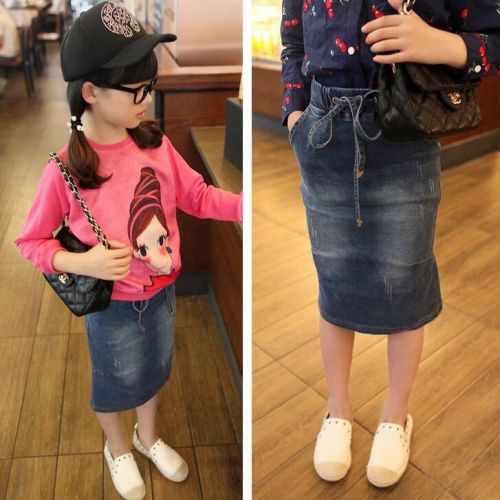 Jupe pour fille en mélange - Ref 2049230