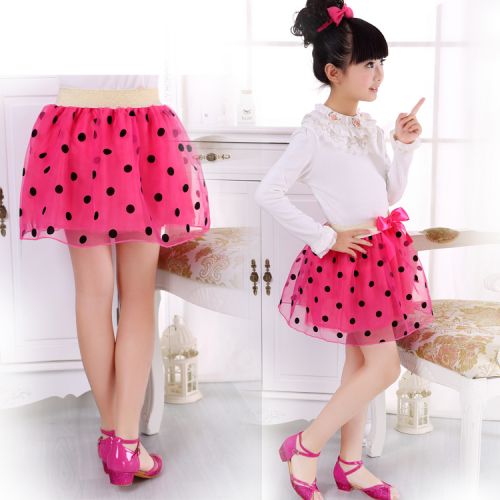 Jupe pour fille en mousseline de soie - Ref 2049807