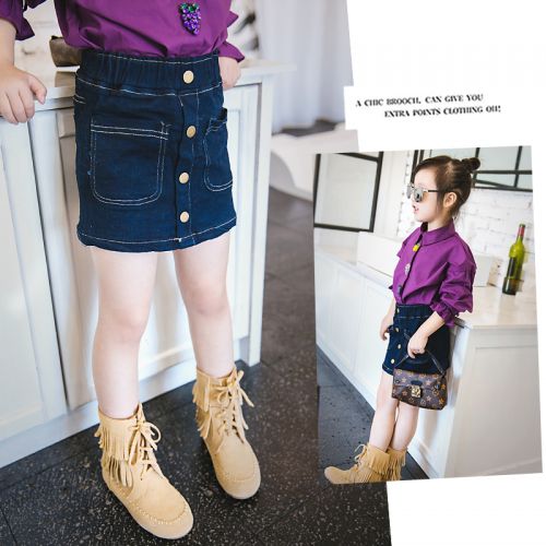 Jupe pour fille en mélange - Ref 2050077