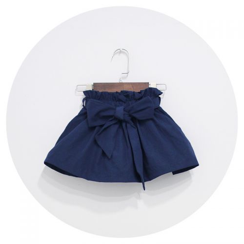 Jupe pour fille PAPAMAMA en Toile de coton - Ref 2050398