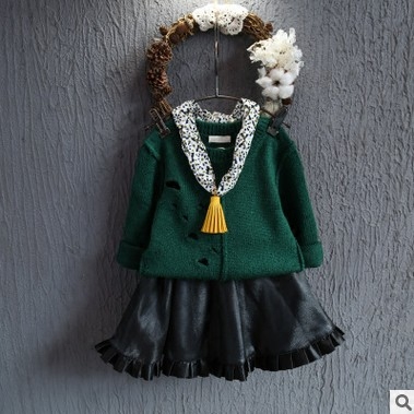 Jupe pour fille EHHE en cuir - Ref 2050432