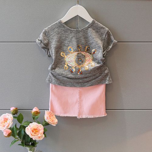 Jupe pour fille en mélange - Ref 2050529