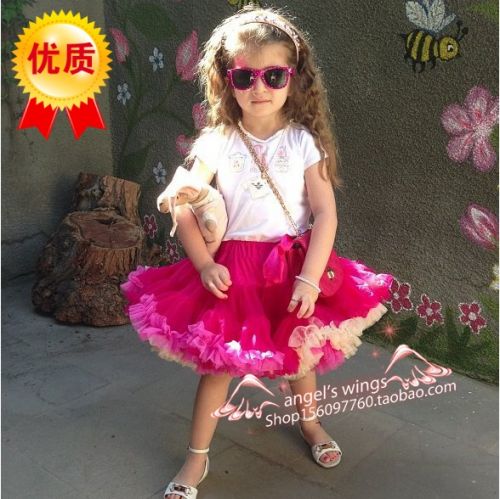 Jupe pour fille ANGELS WINGS en mousseline de soie - Ref 2050671