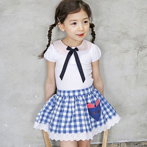 Jupe pour fille en mélange - Ref 2051479