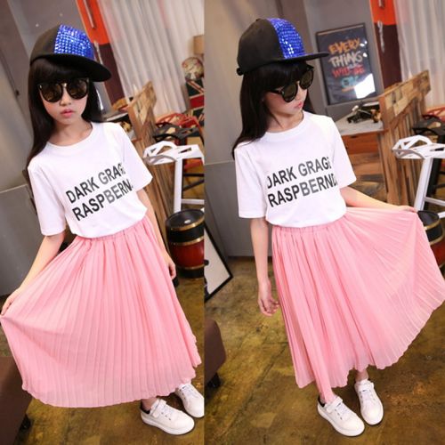 Jupe pour fille en mousseline de soie - Ref 2051738