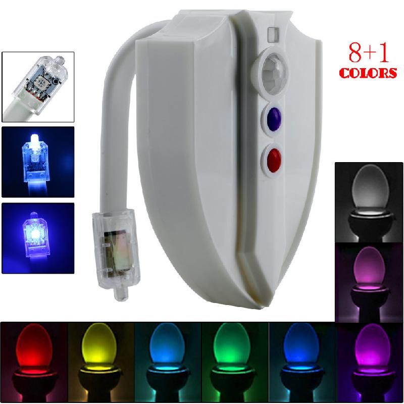 Lampe LED pour toilette UV Lumière Ultraviolette + 8 couleurs - Ref 3423824
