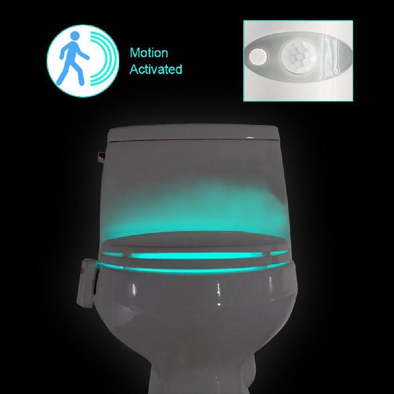 Lampe LED de toilette avec detection mouvements - Ref 3423825
