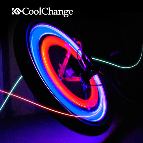 Lumière vélo COOLCHANGE - feux de Valve Ref 2399876