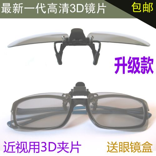Lunettes 3D MAYALIYING Pas flash de type clip 3d polarisés - Ref 1243676