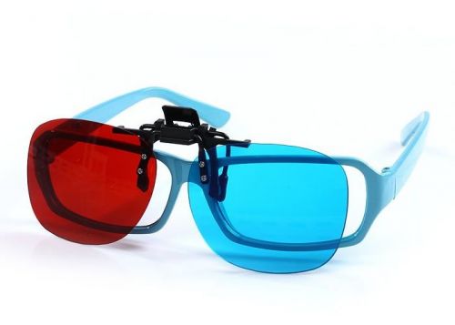 Lunettes VR ou 3D HCBL en plastique - Rouge et bleu rouge lunettes vert Ref 1225828