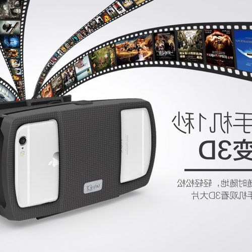 Lunettes VR ou 3D LEFAN T en plastique LMJ2 - Liquides verres de cristal d'obturation Ref 1225849