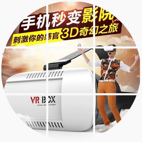 Lunettes VR ou 3D VRBOX en résine - polarisant Ref 1226106
