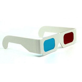 Lunettes VR ou 3D NVIDIA en papier - Rouge et bleu rouge lunettes vert Ref 1226358