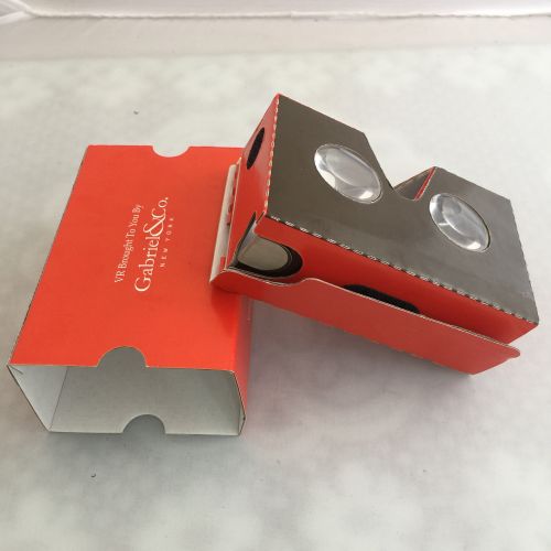 Lunettes VR ou 3D en papier - Ref 1226385