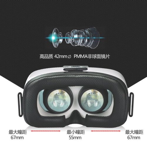 Lunettes VR ou 3D VRBOX en résine Voir la description - Liquides verres de cristal d'obturation Ref 1226591